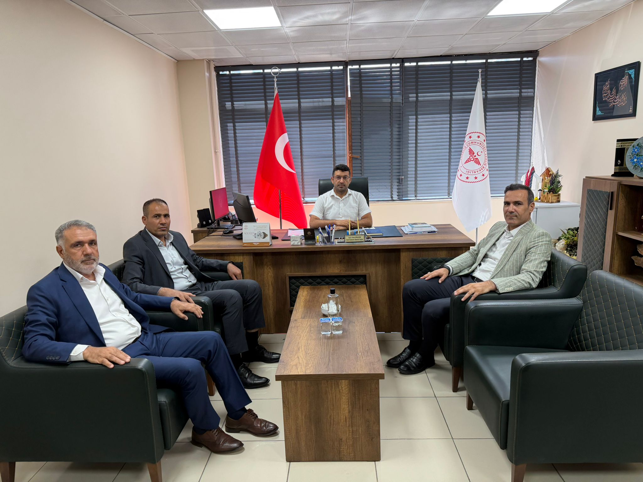 Başkan Hasan Karataş ve Karabacak'tan Besi OTB’de Sağlık Altyapısı İçin Önemli İstişare